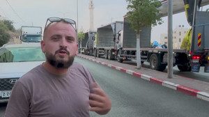 Palestinian family seeks refuge as others rush to help warehouse owner amid Israeli evacuations in Hebron