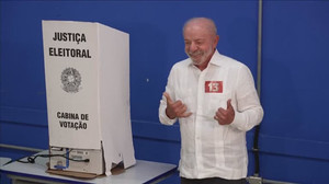 Lula votes in Sao Paulo as Brazilians head to the polls in runoff