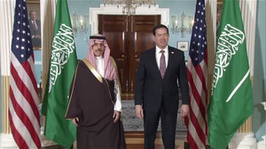 Rubio meets with Saudi foreign minister for talks in Washington