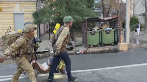 Russian drone strike on Kyiv medical centre injures seven, the Dobrobut private healthcare network says