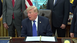 Trump says he thinks a trade deal will be made with Canada