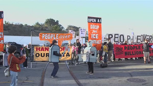 'Shut it down' - Protesters gather outside Sam Altman's OpenAI convention