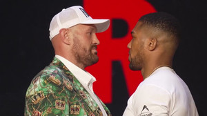 Respect dominates Fury & AJ face-off ahead of Cardiff bout