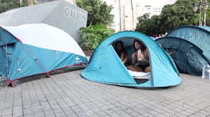 Dozens camp in Gran Canaria as housing protests spread