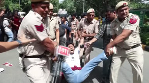 India's 'cockroach' youth party, student groups protest, demand poll chief's resignation