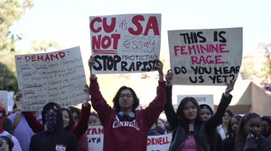 Cornell students stage anti-rape rally in support of Jane Doe