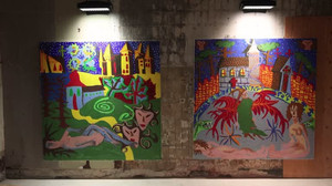 Yung Lean swaps music for visual art in Stockholm show