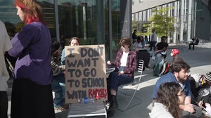REFILE: Cornell students stage sit-in demanding justice for Jane Doe, university accountability