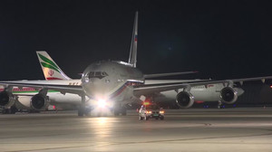 Putin arrives in Turkmenistan ahead of CIS and Caspian environmental summits