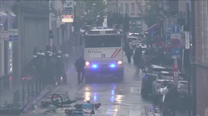 Protesters in Brussels clash with police over planned budget cuts