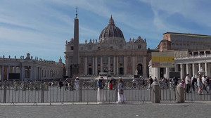 Tourists in Rome wish Pope Leo a speedy recovery after announcement of upcoming surgery