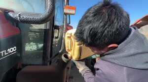 As diesel prices soar, Bolivian farmer turns trash into tractor fuel