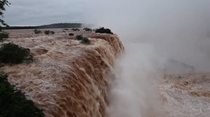 Iguazu Falls reopens after record flow hits eight times historical average