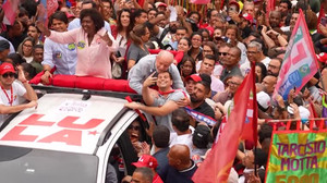 Brazil's Lula closes campaign with Rio rally ahead of first-round election