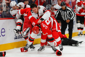 NHL: Ottawa Senators at Detroit Red Wings