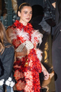 Dua Lipa Leaving The Chanel Show In Paris