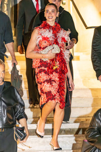 Dua Lipa Leaving The Chanel Show In Paris