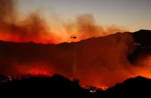 Bryson Fire burns near Malibu