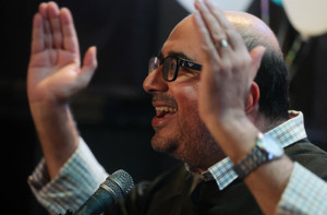Israel's Joint List of Arab Parties holds a press conference to launch its election campaign in Jaffa