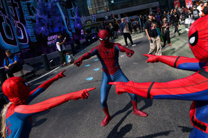 Opening day of New York Comic Con in New York City