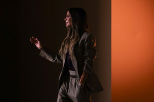 Victoria Beckham Womenswear Spring/Summer 2027 collection during Paris Fashion Week in Paris