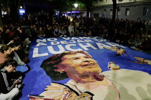 March in Madrid following the death of Maricarmen Abascal, the 87-year-old woman whose eviction sparked housing protests in Spain