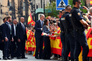 Spain's King Felipe and Spain’s Queen Letizia visit Cueta
