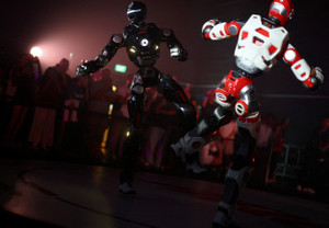 ARC League's humanoid combat competition in Singapore