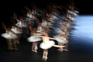 Dancers perform as the Royal Ballet celebrates 100 years with ‘A Centenary Celebration” at the Royal Opera House In London