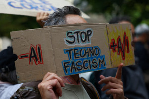 Protesters march against data centre expansion plans in Milan