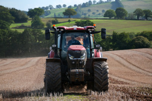 Britain's Prince William on a visit examining the role of regenerative farming in climate resilience, in Hereford