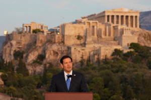 US Secretary of State Marco Rubio visits Greece