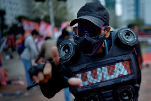 Brazilian presidential election in Sao Paulo