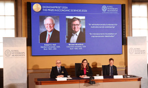 Robert E. Hall and Michael Woodford win 2026 Nobel economics prize