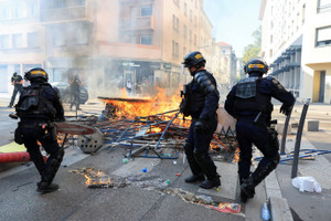 Nationwide day of student protests in France