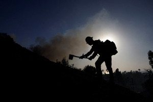 Wildfires rage in San Clemente, California