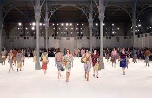 Dries Van Noten Womenswear Spring/Summer 2027 collection during Paris Fashion Week