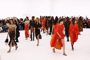 Hermes Womenswear Spring/Summer 2027 collection during Paris Fashion Week