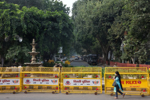 Protest by the CJP seeking the resignation of India's Chief Election Commissioner, Gyanesh Kumar, in New Delhi