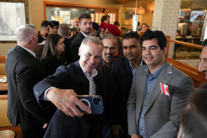 Canada's Prime Minister Carney visits Calgary