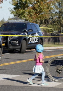 Scene of a shooting at Silver Rail Elementary School in Bend, Oregon