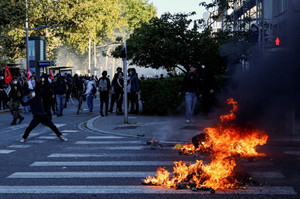 Nationwide day of student protests in France