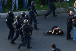 Nationwide day of student protests in France