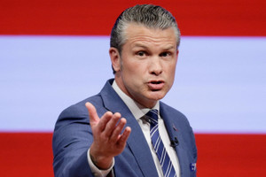 US Defense Secretary Hegseth delivers 2026 "State of the Force" address at Marine Corps Base Quantico