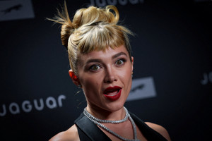 Actor Florence Pugh at the Jaguar Type 01 World Premiere event in New York City